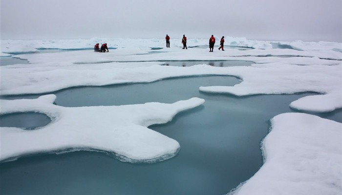 Лед в Арктике