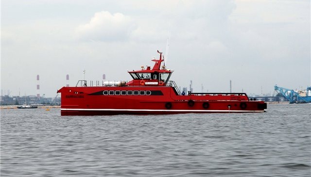 Высокоскоростное судно BARRACUDA для доставки на морские буровые платформы экипажей и снабжения