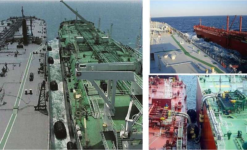 Швартовка нефтеналивных танкеров в открытом море
